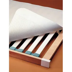 Matratzenauflage DORMISETTE Gr. 1, weiß, B:90cm L:190cm, 100% Polyester, Matratzenzubehör