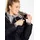 bonprix Winterjacke mit 2-in-1 Optik, mit integriertem Fleeceeinsatz, Slim fit Passform schwarz L (46)