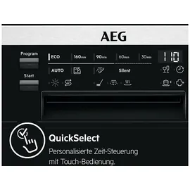 AEG FES7574APM Geschirrspüler (teilintegrierbar, 596 mm breit, 44 dB (A), B)
