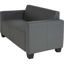 MCW MCW, Sofa-Garnitur Moncalieri 2er-Set Dunkelgrau