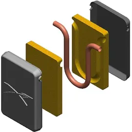 Evenes Thermosifon mit Isolierung für Solarthermie-anlagen 22 mm Solar