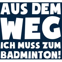 Independently published Badminton Federball: Muss zum Badminton!: Notizbuch / Notizheft für Badminton Kleidung Zubehör A5 (6x9in) dotted Punktraster
