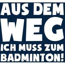 Independently published Badminton Federball: Muss zum Badminton!: Notizbuch / Notizheft für Badminton Kleidung Zubehör A5 (6x9in) dotted Punktraster