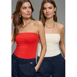 MELROSE Bandeautop Rot 32