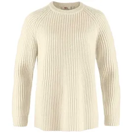 Fjällräven Övik Rib Pullover Chalk White M