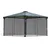 CANOPIA Moskitonetz für Pavillon 1 x 3,6 x 2,17 m Grau
