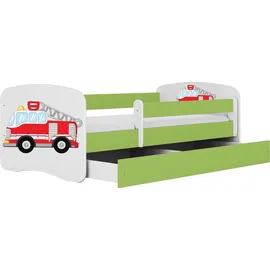 raumhirsch furniture Kinderbett Raumhirsch 80 x 180 cm Holzwerkstoff grün