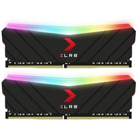 PNY XLR8 Gaming Epic-X RGB DIMM Kit 16GB, DDR4-3200, CL16-18-18-36 (MD16GK2D4320016XRGB)