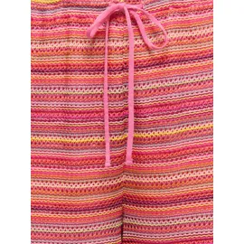 Only ONLSANDY WIDE TIE STRING Hosen Orange/Pink M