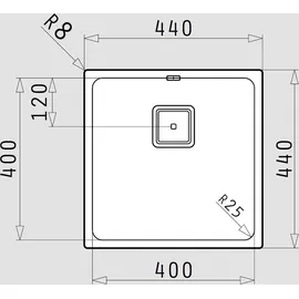 PYRAMIS LUME (40x40) 1B Unterbau