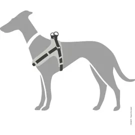 Hunter Vario Quick Hundegeschirr rot/schwarz L