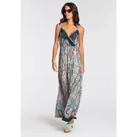 MELROSE Sommerkleid Maxikleid Bunt 44