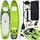 vidaXL SUP-Board-Set Aufblasbar 330 x 76 x 10 cm grün