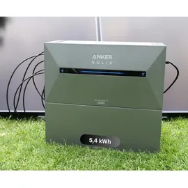 myvoltaics Balkonkraftwerk 1760+ Watt bifazial 800 W inkl. Anker Solarbank 3 5,4 kWh
