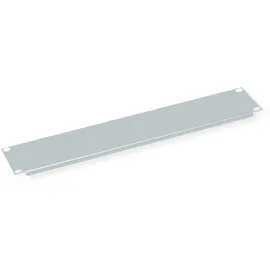 Value 19"-Blindplatte 2 HE, grau