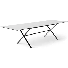 Hammel Furniture Meza Designtisch mit Auszugsfunktion und 2 Einlegeplatten 210 x 73,5 x 100 cm