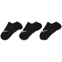 Nike Everyday Plus Lightweight Trainings-Footie-Socken Damen Black/White 42-46