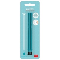 Legami Ersatzmine für löschbaren Gelstift - Erasable Pen, türkis,