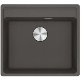 Franke Maris MRG 210-52 A rechts flächenbündig schiefergrau/Fragranit Druckknopf 553 x 503 mm