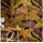 Profhome 391853-GU Fototapete Dschungel Schwarz Gold Rosa Violett 1,59 m x 2,8 m