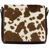 JOST Bodybag Furry Cow Shoulder Bag M in Brown | Gr.: onesize
