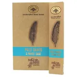 Saraswati Räucherstäbchen Green Tree Native Soul Smudge "Palo Santo & White Sage" 15gr. (8 Sticks)