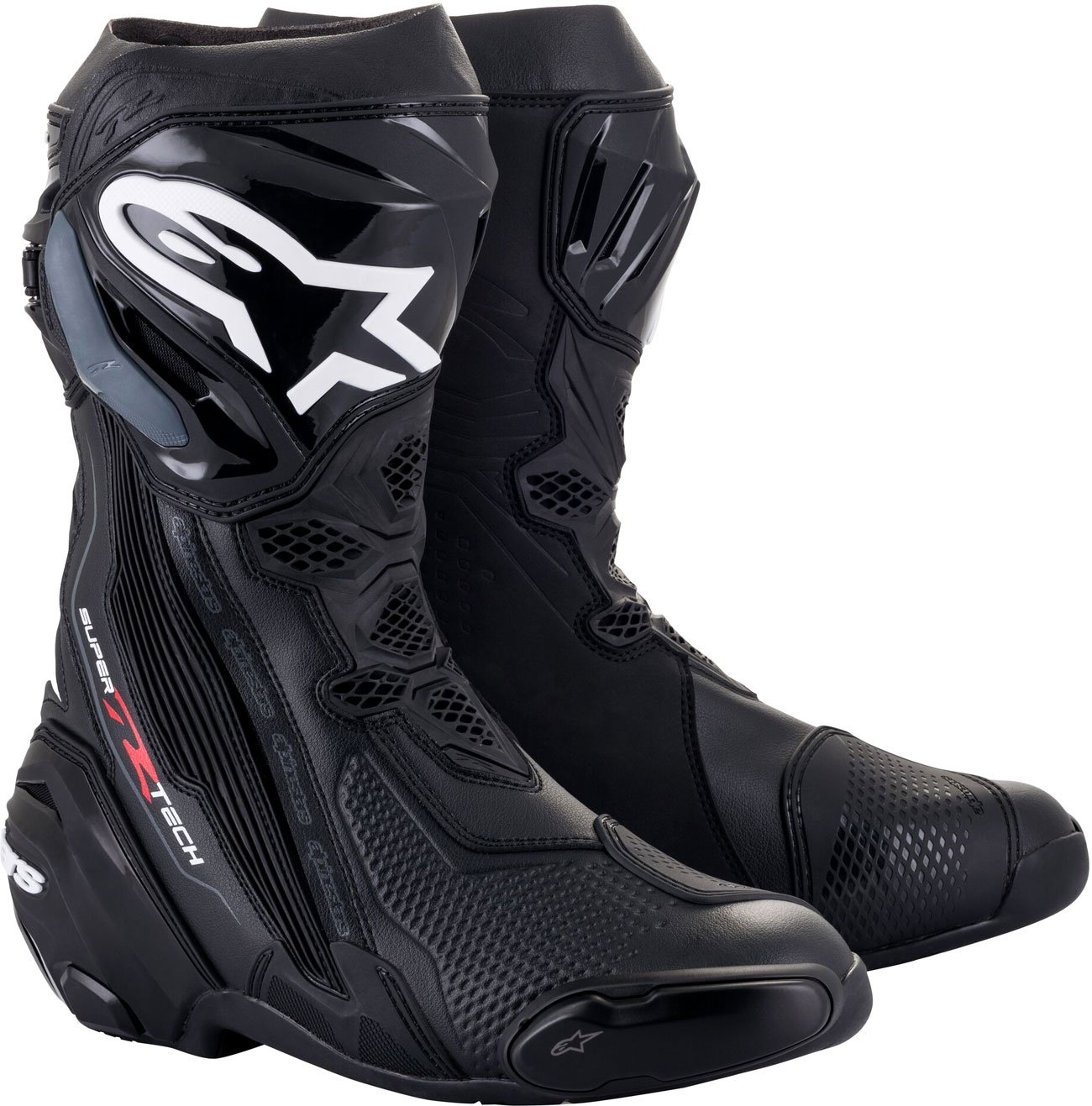 Alpinestars Supertech R, Stiefel - Schwarz - 48 EU