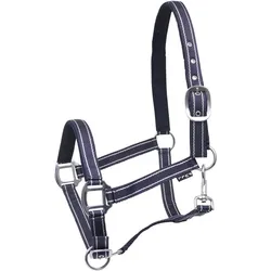 Halfter Zari Horsegear Dunkelblau-Silber SHT