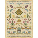 Bothy Threads Kreuzstich-Set Der Geburtstags - Sampler, 24x34cm, XS14, Zählmuster