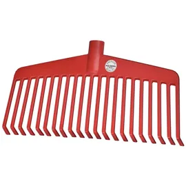 Idealspaten Laubrechen Nylon rot