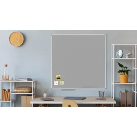 ALLboards Filztafel 120 x 120 cm Grau