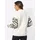 Classic Basics Strickjacke in Beige-Graphit-gemustert 46