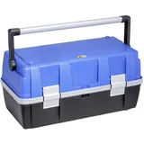 Allit McPlus ProAlu C18 Werkzeugkoffer unbestückt schwarz-blau 47,5x25,5x21,5 cm