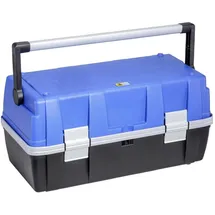 Allit McPlus ProAlu C18 Werkzeugkoffer unbestückt schwarz-blau 47,5x25,5x21,5 cm