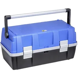 Allit McPlus ProAlu C18 Werkzeugkoffer unbestückt schwarz-blau 47,5x25,5x21,5 cm