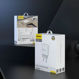 DUDAO A14EUC PD 20W USB-C Wandladegerät Kabel - Weiß