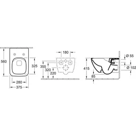 Villeroy & Boch Venticello Combi-Pack (4611RSR1)