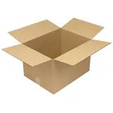 Jungheinrich PROFISHOP Wellpapp-Faltkarton 1-wellig, 450 x 350 x 300 mm, Qual. 1.30 C, braun