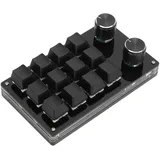Mechanische Makrotastatur,Programmierbare Tastatur,Mechanische Gaming-Tastatur,Einhändige Gaming-Tastatur,Gaming-PC-Tastatur,Tragbare Mini-Tastatur - Grün