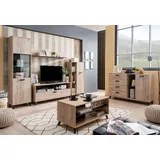 INOSIGN Highboard 67,5 x 130,5 x 33 cm Grau