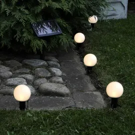 Star Trading LED Lichterkette Solar 5 m Weiß