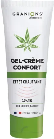 Granions CBD Gel-Creme Komfort Wärmeeffekt Tube 75ml