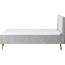 Meise Möbel Smart Polsterbett Kopfteil gesteppt - Braun