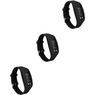 BESPORTBLE Edelstahluhr 3st Smartwatch Schrittzähler Kalorien Monitor Uhr Armbanduhr Intelligent Schrittzähler Armband