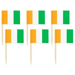 50 Flaggen Deko Picker Irland