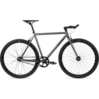 FabricBike Fixie-Fahrrad Original Hi-Ten Stahlrahmen, 28 - (Graphite,
