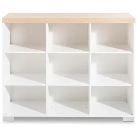 Paidi Kinderregal Kira 111,8 x 135,3 x 37,9 cm Eiche braun