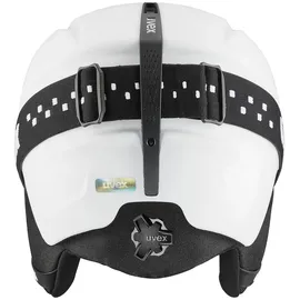 Uvex Viti Set Helm Mit Visier - White matt 54-58 cm