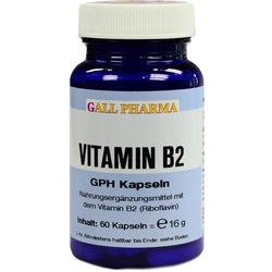 Vitamin B2 GPH 1,6 mg Kapseln 60 St