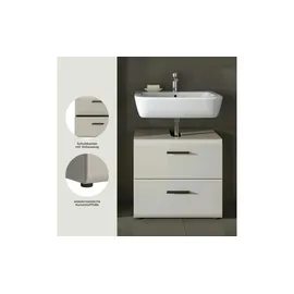 xonox.home Waschbeckenunterschrank 60 x 55 x 30 cm Beige